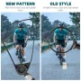 WEST BIKING HD Anti-Glare Bike Rearview Mirror 360° Rotation Adjustable Retractable Reflector for 20-23mm Bicycle Electric Scooter Handlebars