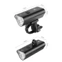 BENGGUO 1200LM Bike Headlight 6 Cycling Flash Lamp Light Modes Aluminum Alloy Waterproof Type-C Charging Bicycle Front Light for MTB Riding