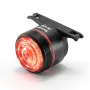 Luz traseira para bicicleta ROCKBROS BL-S2 com sensor de freio inteligente, bateria de 400 mAh, controle de toque, detecção de luz, 6 modos de iluminação, IPX6, à prova d'água, tipo C, sensor de vibração recarregável, luz traseira para bicicleta