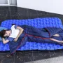 Down Sleeping Bag Outdoor Adult Children Camping Ultra Light Portable Patchwork Double Indoor Four Seasons Warm Duck Down Hiking Camping Sleeping Bag