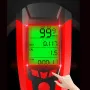 BIKIGHT 3-in-1 350LM COB Bike Light + USB Horn Lamp + Speed Meter LCD Screen 5-Modes Waterproof Bicycle Headlight With Horn