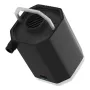 Portable Mini USB Inflator Pump for Air Mattress with LED Light Built-in Lithium Battery Vacuuming and Illuminating Outdoor Inflatable Pump