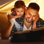 2 in 1 ポータブル懐中電灯 LED モーションセンサー ナイトライト 充電式 複数の照明モード 目に優しいベッドサイド LED ランプ
