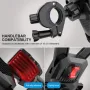 Joyroom Bike Phone Holder One-Push Install Universal 360° Wide View Shakeproof Bicycle Phone Holder for 4.7-7 inch Mobile Phone
