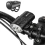 Astrolux® BC2 Double 800LM LED Bright Bike Light 2600mAh Battery IP64 Waterproof 5 Light Modes Type-C Rechargeable Bicycle Front Light Flashlight with Horn