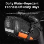 WEST BIKING 1.2L Reflective Portable Hangable Tail Light Bike Bag Mini Ultralight Waterproof Riding Bag for MTB Road Cycling