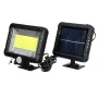 COB 100LED Işık 30W 600 Lümen IP65 Güneş Enerjili Lamba Açık Hava Parkı Bahçe Işığı Kamp Işığı Çalışma Işığı
