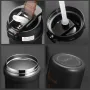 IPRee 600ml/21OZ Portable Thermal Coffee Mug with Straw Double Wall Insulated Sublimation Tumble Leakproof Water Thermos Portable Coffee Cup