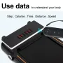 [USA Direct] FYC JK30F-9 Under Desk Treadmill 2.5HP Power Motor 6km/h Max Speed 100KG Weigh Capacity APP Control bluetooth Music LED Display Installation-free Running Fitness for Home Gym Workouts