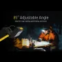Nitecore HU2000 2000 Lumen Headlamp Compatible With External USB-C Power Sources High Output Split-Type 10 xNiteLab UHE Headlamp Flexible Power Options USB-C Recharge LED Headlight Flashlight