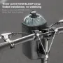 WEST BIKING 1L Insulated Bicycle Water Bottle Bag Waterproof Wear-resistant Large Capacity Outdoor Cycling Drawstring Kettle Carrier Bag