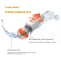 IPRee Outdoor Shower Pump Dormitory Camping Portable 2-in-1 Electric Shower Emergency Lighting Portable Camping Shower