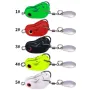 ZANLURE 5PCS 2.5cm Frog Fishing Lures Realistic Fisheye Bite Resistant Sharp Hook for Long Casting