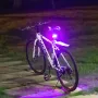 BIKIGHT Bicycle Light Set 300lm 3 Modes Bike Headlight Front Lamp 4 Modes Safety Warning Taillight USB Rechargeable Waterproof Cycling