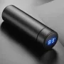 SUPPOOKY 500ml Vacuum thermos LCD Temperature Display Water Bottle Stainless Steel Double Wall Insulated Cup