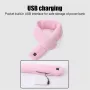 TENGOO 3 Gears Electric Heating Scarf Adjustable Winter Warm USB Rechargeable Neckerchief Plush Collar