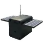 Solar Charging Emergency FM Radio Multifunctional BT Speaker Support TF Card/U-Disk for Outdoor Camping Picnic Travel
