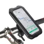 XANES 7-inch Bicycle Phone Holder Support TPU Touch Screen Waterproof Universal Bike GPS 360° Swivel Adjustable Motorcycle Cellphone Holder
