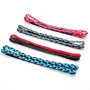 AOLIKES Weave Elastic Yoga Sweatband For Women Men Running Hair Bands Fitness Sweat Bands Sport Silicone antiskid Headband