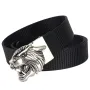 ENNIU 120cm Metal Buckle Tactical Belt Nylon Army Military Outdoor Belt for Men Women
