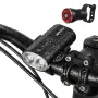Astrolux® BC2 Double 800LM LED Bright Bike Light 2600mAh Battery IP64 Waterproof 5 Light Modes Type-C Rechargeable Bicycle Front Light Flashlight with Taillight