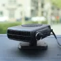 Aquecedor portátil para carro IPRee 2 em 1, aquecedor potente para carro, rotação de 360 graus, descongelador para carro, acessórios automotivos 12V/24V