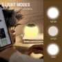 Portable Camping Lamp With Hook USB Rechargeable Tent Lighting Decorations Waterproof Garden Rechargeable Outdoor Waterproof Long-lasting Flashlight Camping Lights