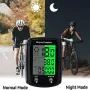 Cansses CNC Bicycle Speedometer Wired Touchscreen Waterproof 80g Lightweight Bike Computer Backlit for Day/Night Cycling