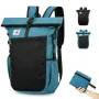 IPRee Ultralight Foldable Backpack Outdoor Travel Hiking Daypack Waterproof Leisure Climbing Camping Lightweight Backpack for Men Women School Sports Bag