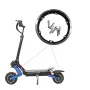 Separable Electric Scooter Motor Wheel Hub Ring Side Cover Spare Parts for LAOTIE ES19 Scooter