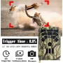 PR300A 720P Wildlife Trail Camera 46Pcs Infrared Beam 0.8s Hunting Camera Night Vision 12Degrees Photo Trap Wildlife Trail Thermal Imager Video Camera