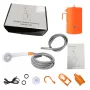 IPRee Portable Outdoor Electric Shower Pump for Camping Hiking Shower Bathing Equipment with USB Rechargeable for Camping Shower