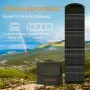 [US Direct] Poweronetek 100W Foldable Solar Panel Foldable 18V Conversion Waterproof Portable PV Panel For Power Sation Outdoor Charging Device TMB-SP100F