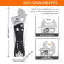 NexTool W4 Multitool Wrench 11-In-1 Adjustable Wrench Pliers Hand Tools Screwdriver Wooding Saw Wood Working Tools