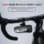 OFFBONDAGE Wireless Remote Control Bicycle Headlight 200 Meter Long Throw Portable Aluminum Alloy Waterproof Type-C Charging Bike Front Light for Outdoor MTB Night Riding Safety