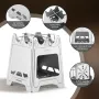 Astrolux® Ti-BS1 Titanium Backpacking Stoves Titanium Camping Stove Folding Wood Burning Stove Pocket Stove Portable Lightweight Backpacking Stove for Outdoor Camping Hiking Backpacking Picnic BBQ