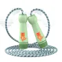 KALOAD 2.8m Adjustable Thick Cotton Jump Rope Comfortable ABS Handle Rope Sports Equipment for Elementary School Kindergarten Students Gift