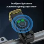 BIKIGHT B4 120dB Tweeter Anti-Fog Bicycle Headlight Smart Light Sensing Digital Display Wireless Remote Control Bike Light for Night Cycling