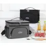 IPRee Portable Thermal Oxford Cloth Picnic Cooler with Shoulder Strap, Waterproof, Heat and Cold Preservation, Ideal for Outdoor Camping