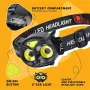 Wide Angle Light Owl LED Headlamp Mini Strong Light Portable Outdoor Exploration Camping Fishing COB Head Lamp Headlight