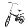 [USA Direct] IDEAPLAY P11 6-Speed 20 Inch Wheels Mountain Bike Steel Frame V-Brakes Payload 75KG Adult Folding Bicycle