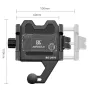 BENGGUO Aluminum Alloy Bike Phone Mount Quick Release Shock-absorbing Anti-slip Universal Motorcycle Handlebar 360° Rotation Phone Holder
