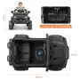 Funtok RO1 12V 4.5A Battery Powered Electric Ride on Truck Dual 25W Motors 4 km/h Speed 2.4G Remote Control LED Lights Music Fun Ride