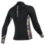 DIVE&SAIL Men's Diving Tight Long Sleeve T-shirt UPF50+ UV Protection Quick-drying High Elastic Pull-over Professional Floatsuit Top for Surfing Swimming