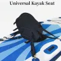 WaveRite Adjustable Padded Detachable Universal Inflatable Paddle Board Seat Canoe Backrest Drifting Base Chair Outdoor Antiskid EVA Kayak Seat Portable Surfboard Accessories