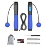 KALOAD 10\ Digital Jump Rope with Counter HD LCD Display Ball Bearings Rapid Speed Jump Rope Cable 360°Tangle-free Design Rope / Cordless Option
