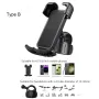 XANES YYS-443 Phone Holder 4.7\-6.8\ Adjustable Phone Clip Stand Shockproof Portable Bike Holder Phone Bracket for Bicycle Motorcycle