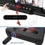 [USA Direct] FYC JK31-8A 2 in 1 Folding Walking Treadmill 2.5HP Power 12km/h Max Speed 140kg Weight Capacity Remote Control LED Display Portable Installation-free Running Fitness for Home Gym Workouts