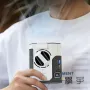 5000mAh/10000mAh Hanging Neck/Waist Fan USB Rechargeable Ultra-Light Mini Portable Fan For Outdoor Camping Hiking Climbing Running Sport