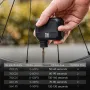 ROCKBROS Mini Electric Air Pump 100PSI Inflation Power One-touch Operation Waterproof Type-C Fast Charging Portable Bicycle Pump